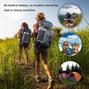 6W Portable Solar Panel detail view - mini foldable USB solar charger for hiking