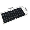 6W Portable Solar Panel detail view - mini foldable USB solar charger for hiking