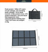 100W Solar Panel folded compact size for RV storage
