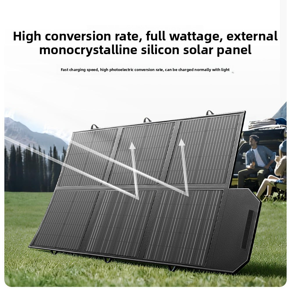 200W Monocrystalline Solar Panel System | High-Power Portable Solar Generator for RV, Cabin and Off-Grid